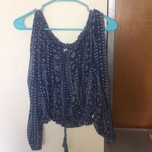 Abercrombie and Fitch off the shoulder top